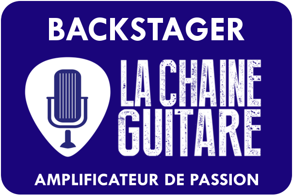 Badge Backstager La Chaîne Guitare