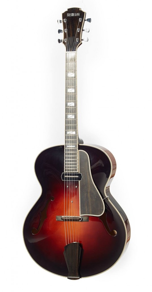 Guitare archtop Martin Tremblay