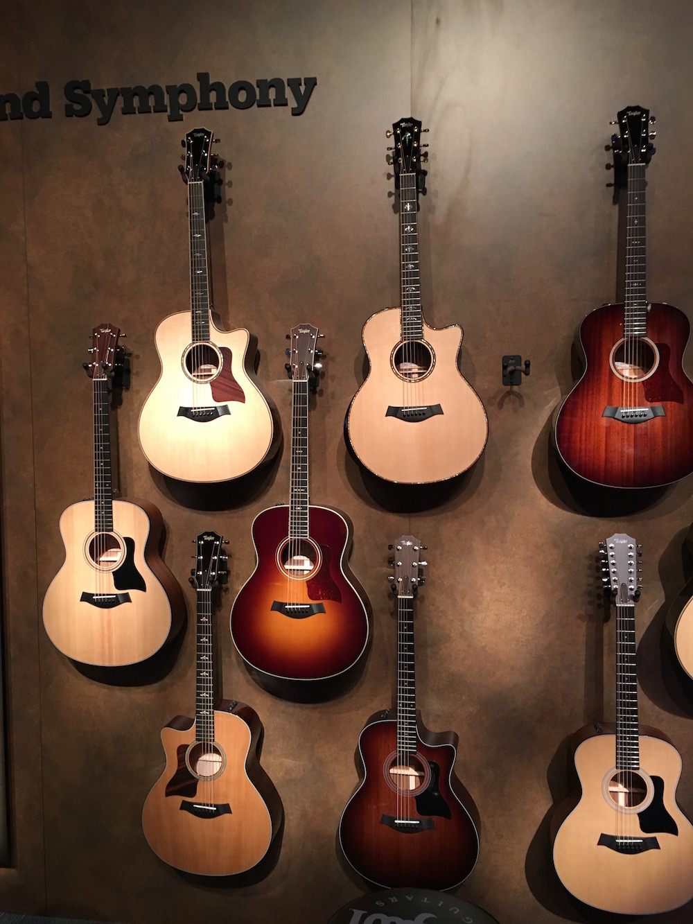 NAMM 2016 Taylor Guitars