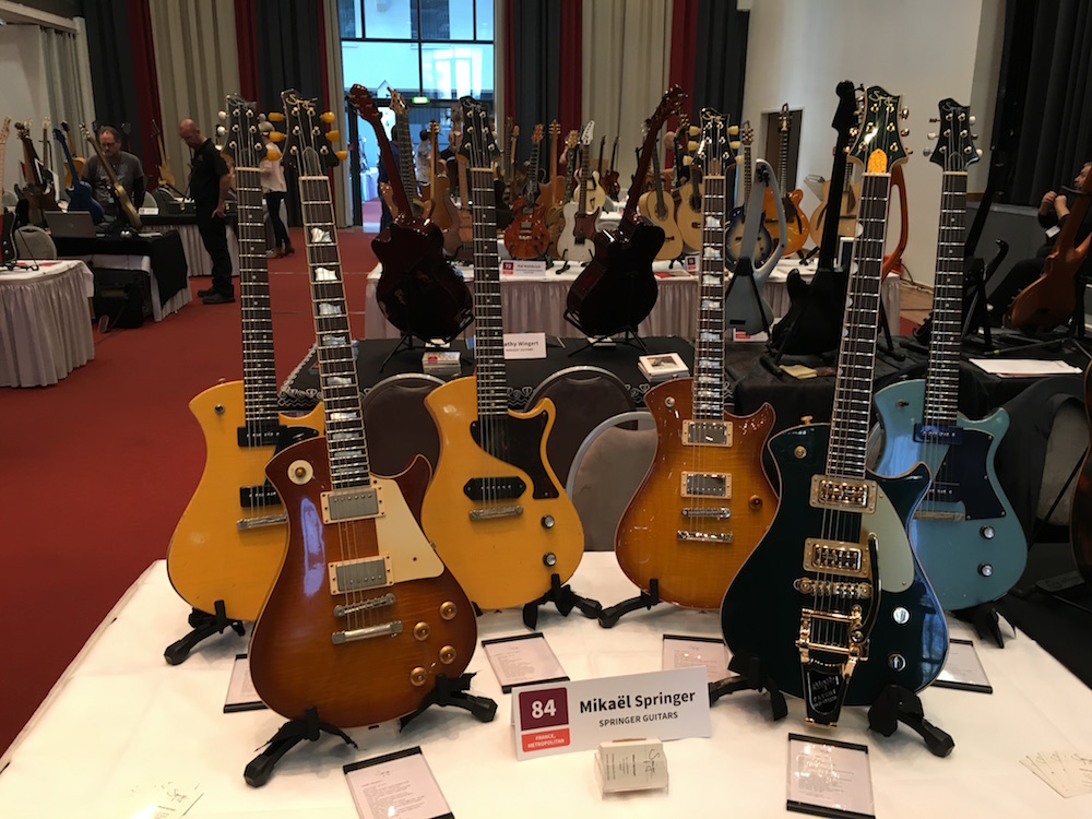 Luthiers Holy Grail Guitar Show 2015 - Guitares Mikaël Springer - Holy Grail Guitar Show 2015