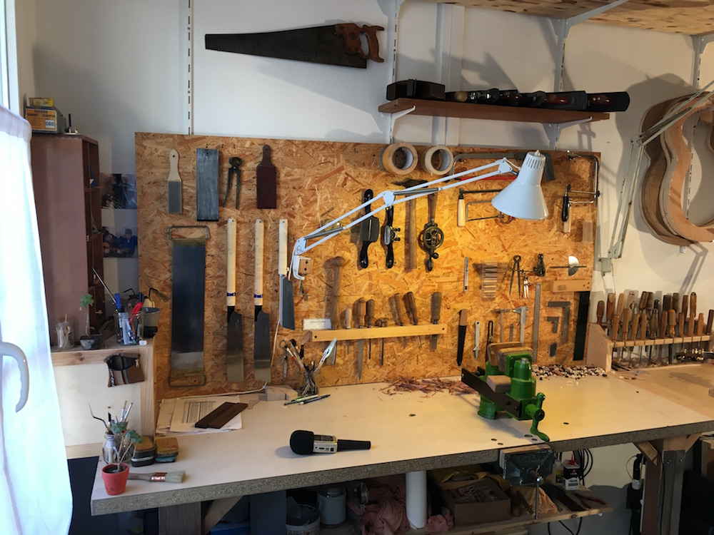Luthier Adrien Collet - Visite d'atelier