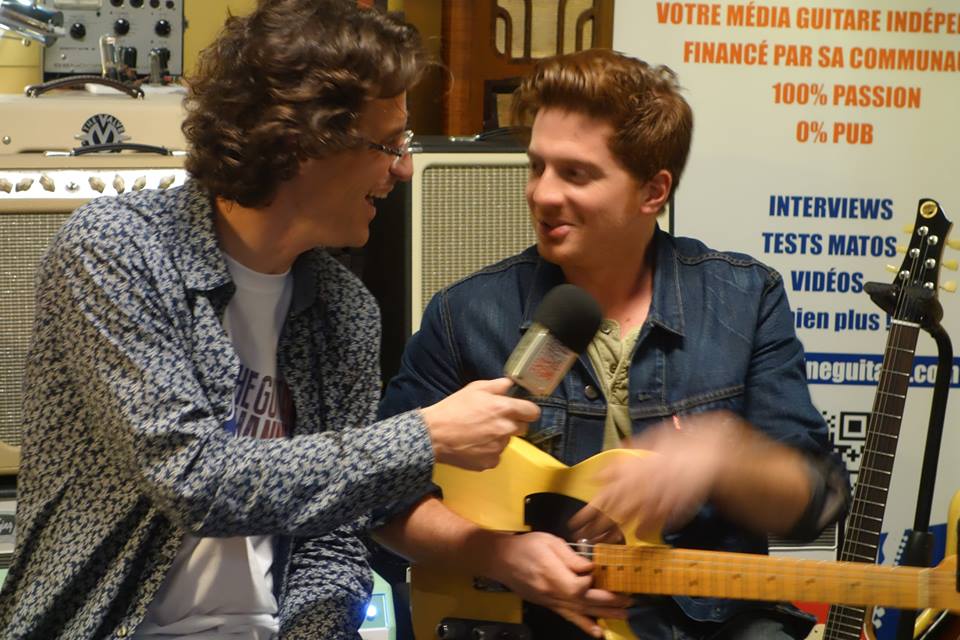Interview Etienne Prieuret - Soirée VIP #1 chez @GuitarsAddicts