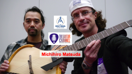 Interview Michihiro Matsuda au @HolyGrailGuitar show 2014