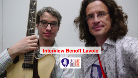Interview Benoît Lavoie, un extraordinaire luthier québécois à @GuitaresBeffroi 2015