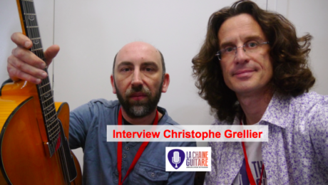 Interview du luthier Christophe Grellier à Guitares au Beffroi 2015