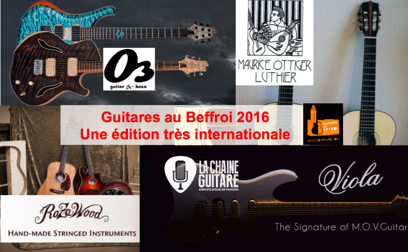 Guitares au Beffroi 2016 : une édition qui s'annonce internationale
