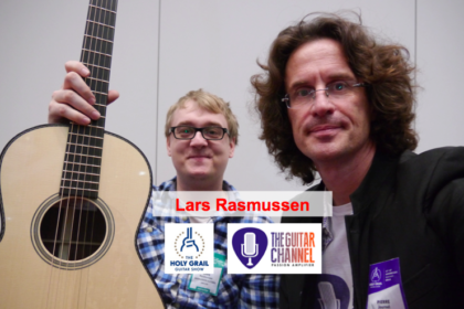 Interview Lars Rasmussen, luthier au Holy Grai lGuitar show