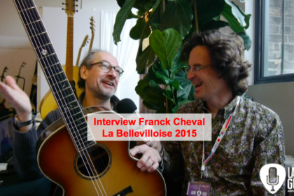 Interview Franck Cheval au salon de la Bellevilloise 2015