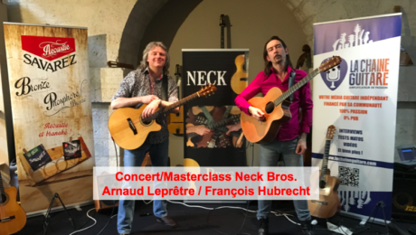 Vidéos du concert/masterclass Neck Bros. (Hubrecht & Leprêtre)