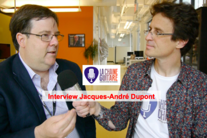 Interview Jacques-André Dupont, grand amoureux de la guitare