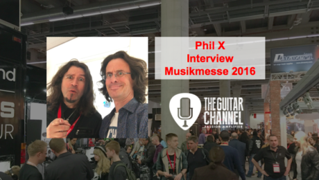 Interview Phil X, guitariste de Bon Jovi au Musikmesse 2016