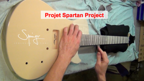 #14 Projet Spartan @SpringerGuitars - Frettage