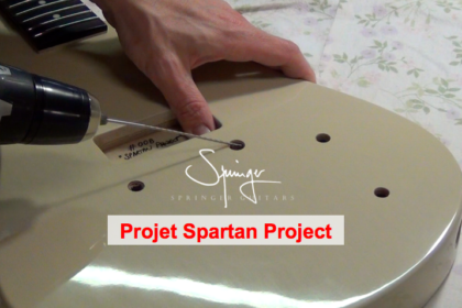 #15 Projet Spartan @SpringerGuitars - Montage guitare
