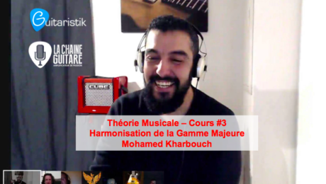 Harmonisation Gamme Majeure par Mohamed Kharbouch - Théorie Musicale - Cours #3