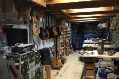 Atelier luthier Martin Tremblay (Montréal) - La Chaîne Guitare