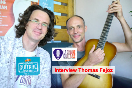 Interview luthier Thomas Fejoz - Festival Guitare Issoudun 2014