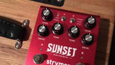 Test Pédale - Double overdrive/booster Sunset Strymon