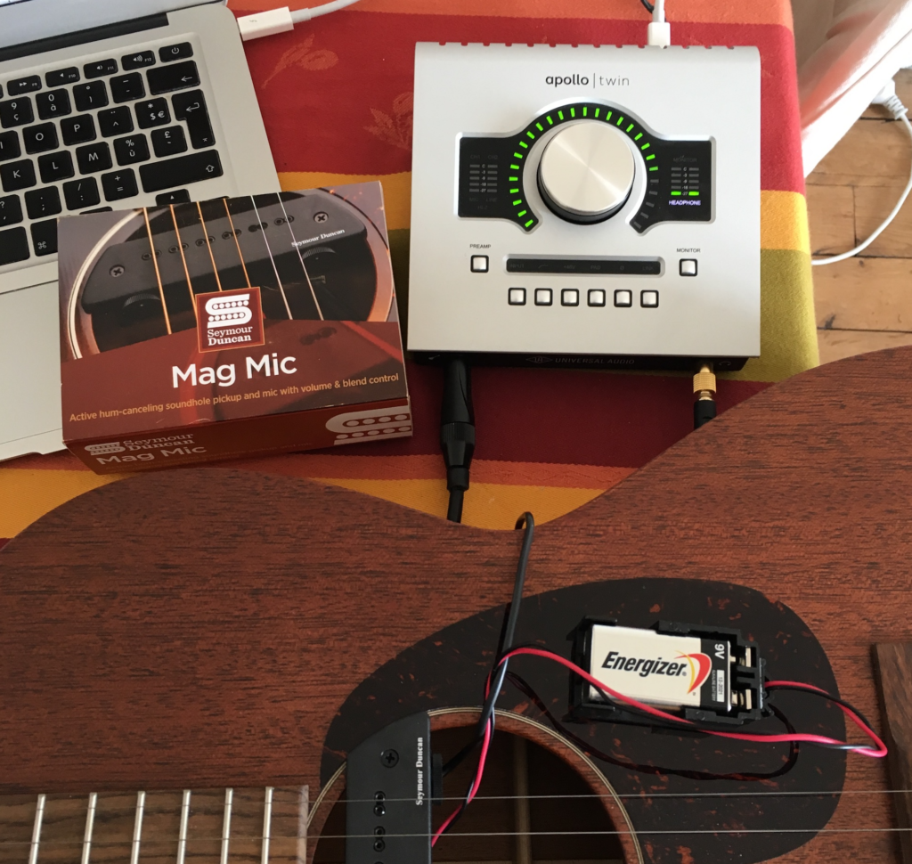 Test Matos - Le micro Mag Mic Seymour Duncan pour guitare acoustique