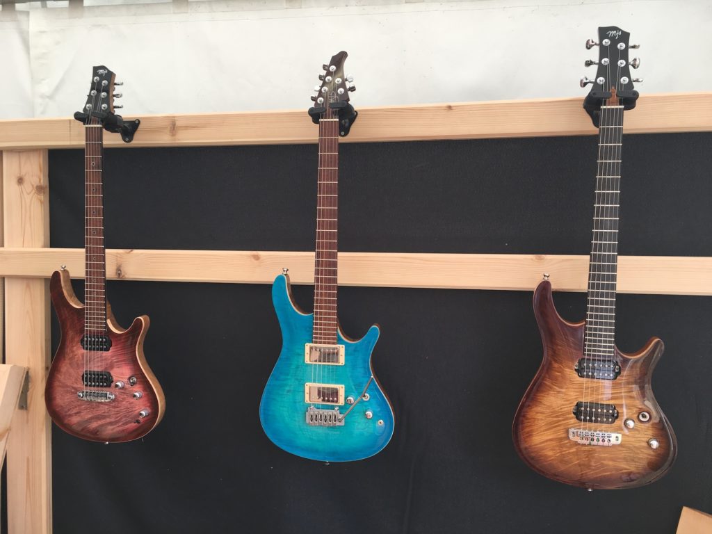 Guitares luthier Godefroy Maruejouls (MJS Guitars) - Guitare en Scène 2017