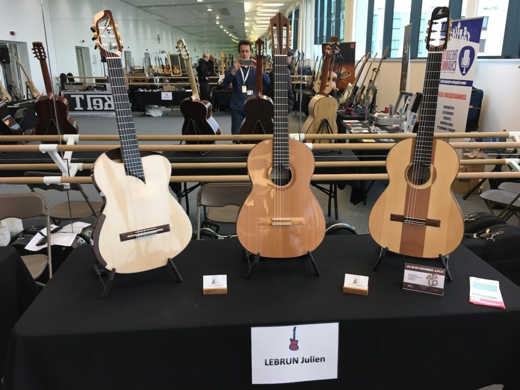 Festival de Guitare de Puteaux 2017 - Les guitares Julien Lebrun