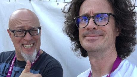 Interview Christophe Godin - Sur ses terres lors de Guitare en Scène 2018