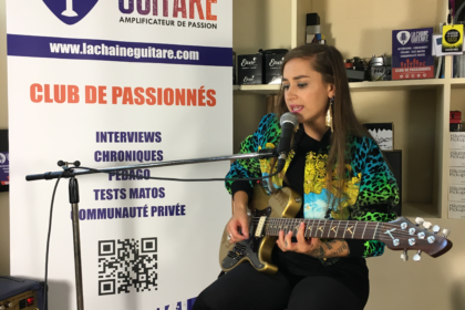 Interview Nina Attal - Guitare à la Main pour présenter JUMP