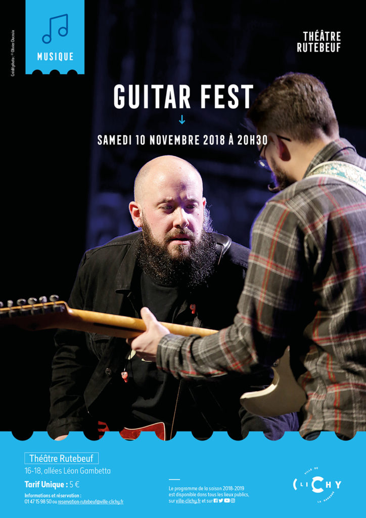 Guitar Fest 2018 - Théâtre Rutebeuf de Clichy 10/11 - Interview Julien Bitoun