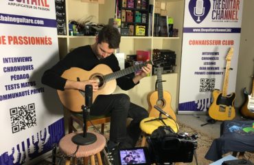 Interview Samuel Strouk - Guitare à la Main au showroom