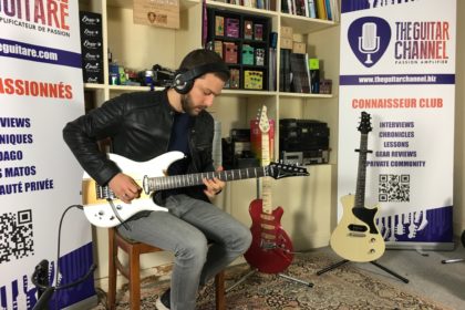 Interview Robin Angelini alias Saturax - Guitare à la Main