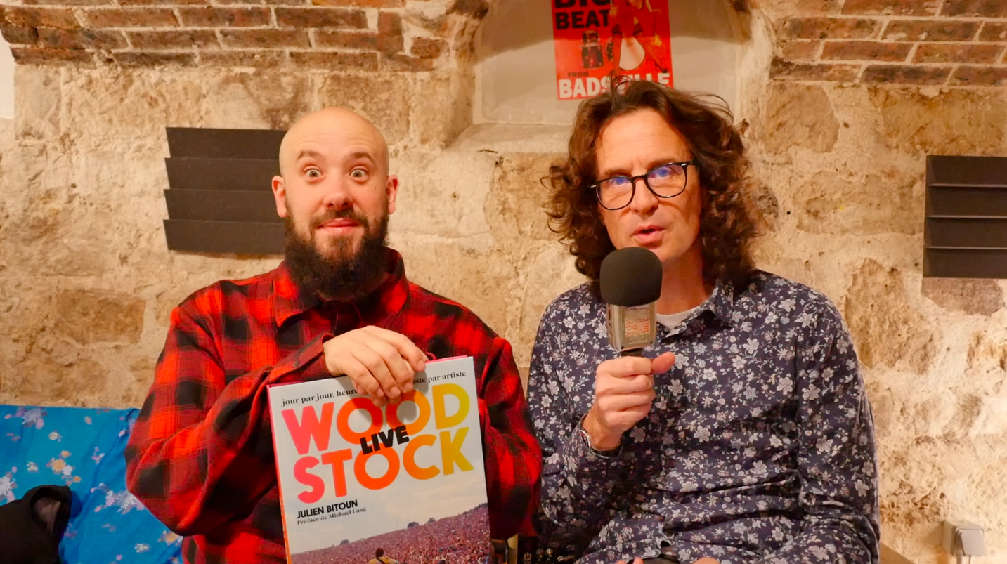 Woodstock Live - Interview avec l'auteur Julien Bitoun