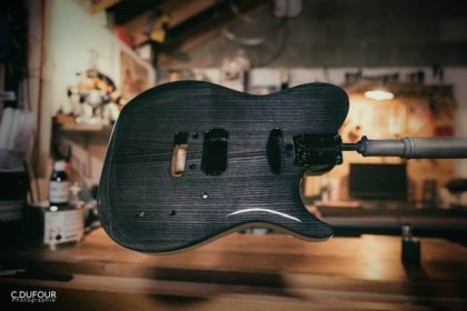 Interview luthier Christophe Dufour - Custom Design Guitars