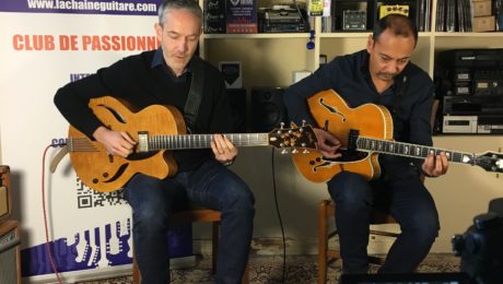 Interview duo guitare Jazz Sébastien Lanson et Laurent Cohen