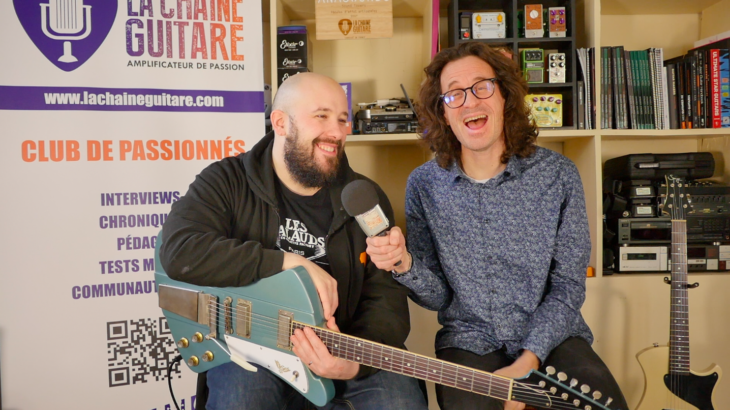 Interview Julien Bitoun - New Guitar Day : Springer Firehawk