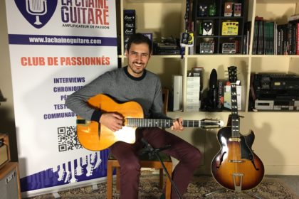 Interview Martin Gioani - Le musicien derrière guitare-improvisation.com