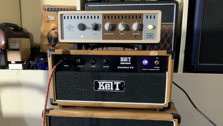 Test Matos - OX Amp Top Box Universal Audio / Ampli Kelt Sideman FX