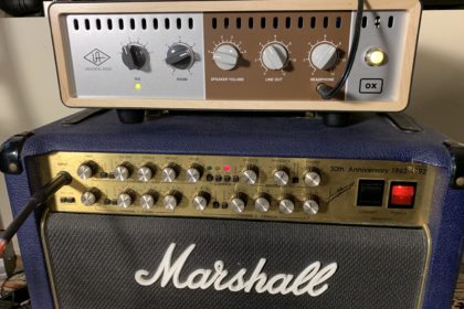 Test Matos - OX Amp Top Box Universal Audio / Ampli Marshall 6101