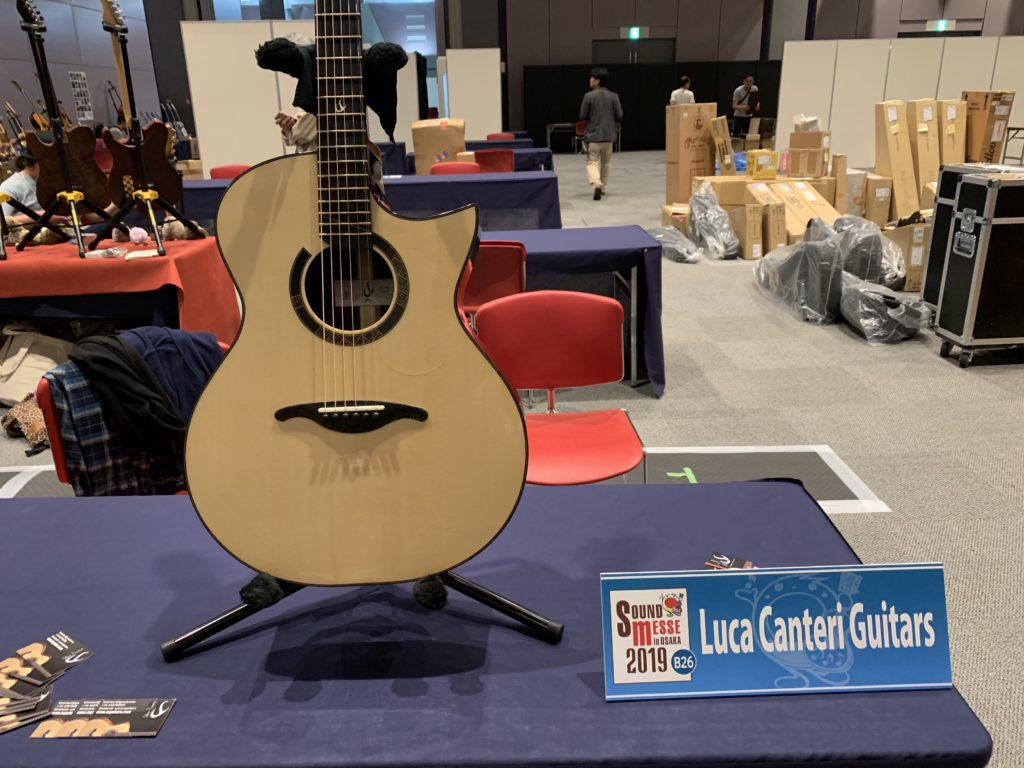 Interview luthier Luca Canteri - Sound Messe Osaka 2019