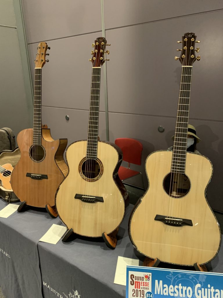Interview luthier Ho Zen - Maestro Guitars - Sound Messe Osaka 2019