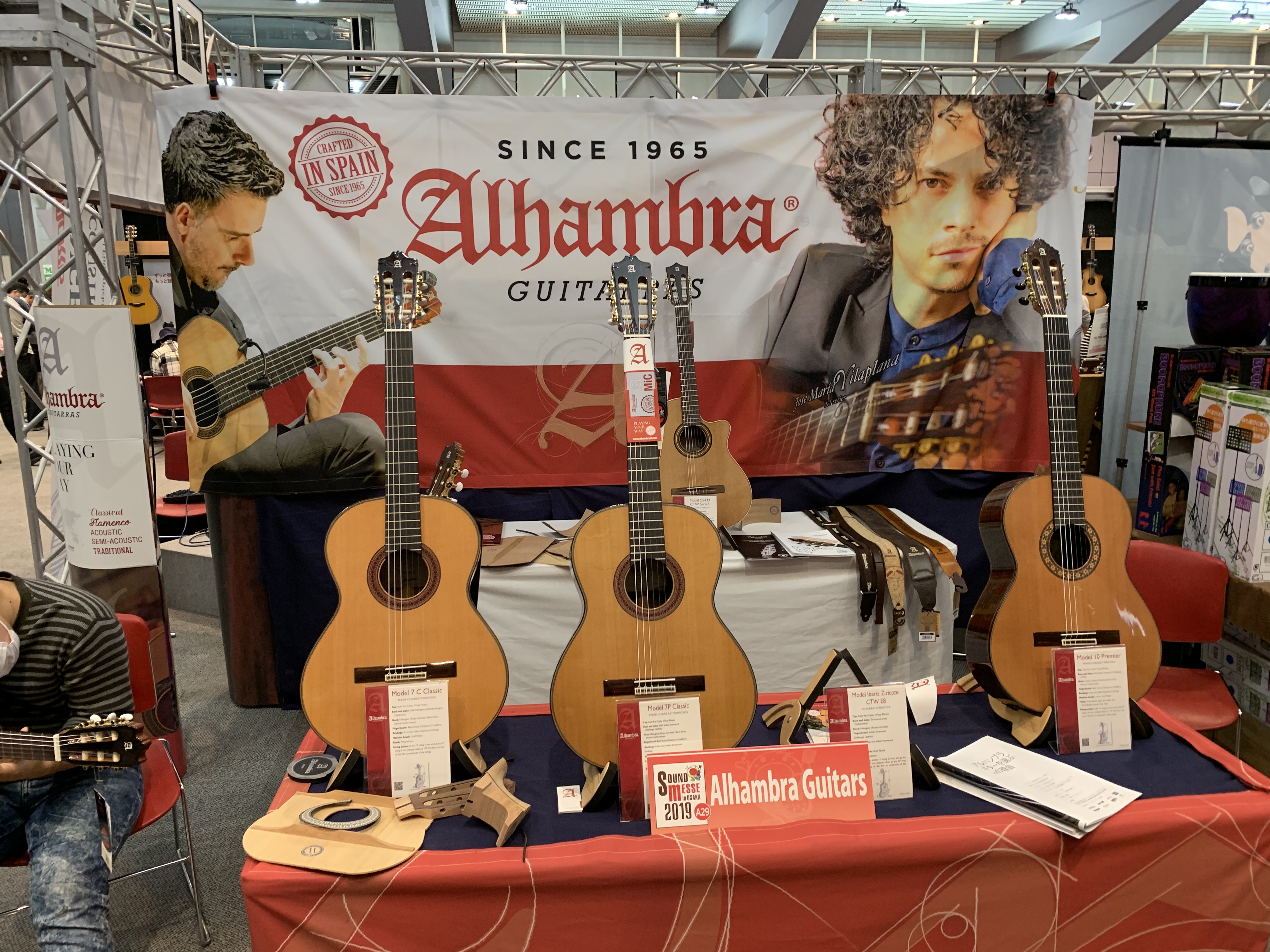 Alhambra Guitarras à la reconquête du Japon - Interview à Osaka