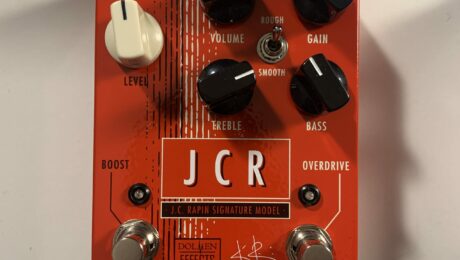 JCR Dolmen Effects, double overdrive/boost signature Jean-Claude Rapin