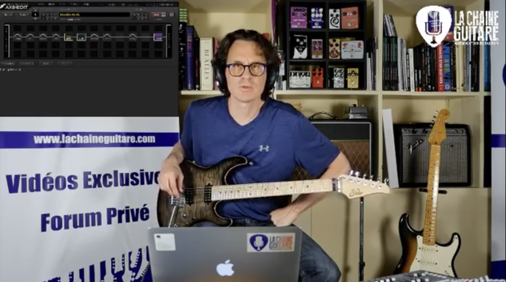 Test Fractal AX8 + Guitare Suhr M6 - Replay live Facebook / Twitch / YouTube