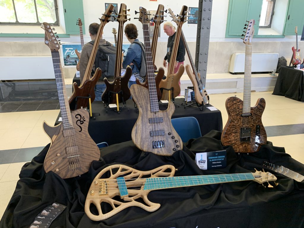 Rikkers Guitars interview luthier Ferdinand Rikkers - Madrid Luthier Guitar Show 2019