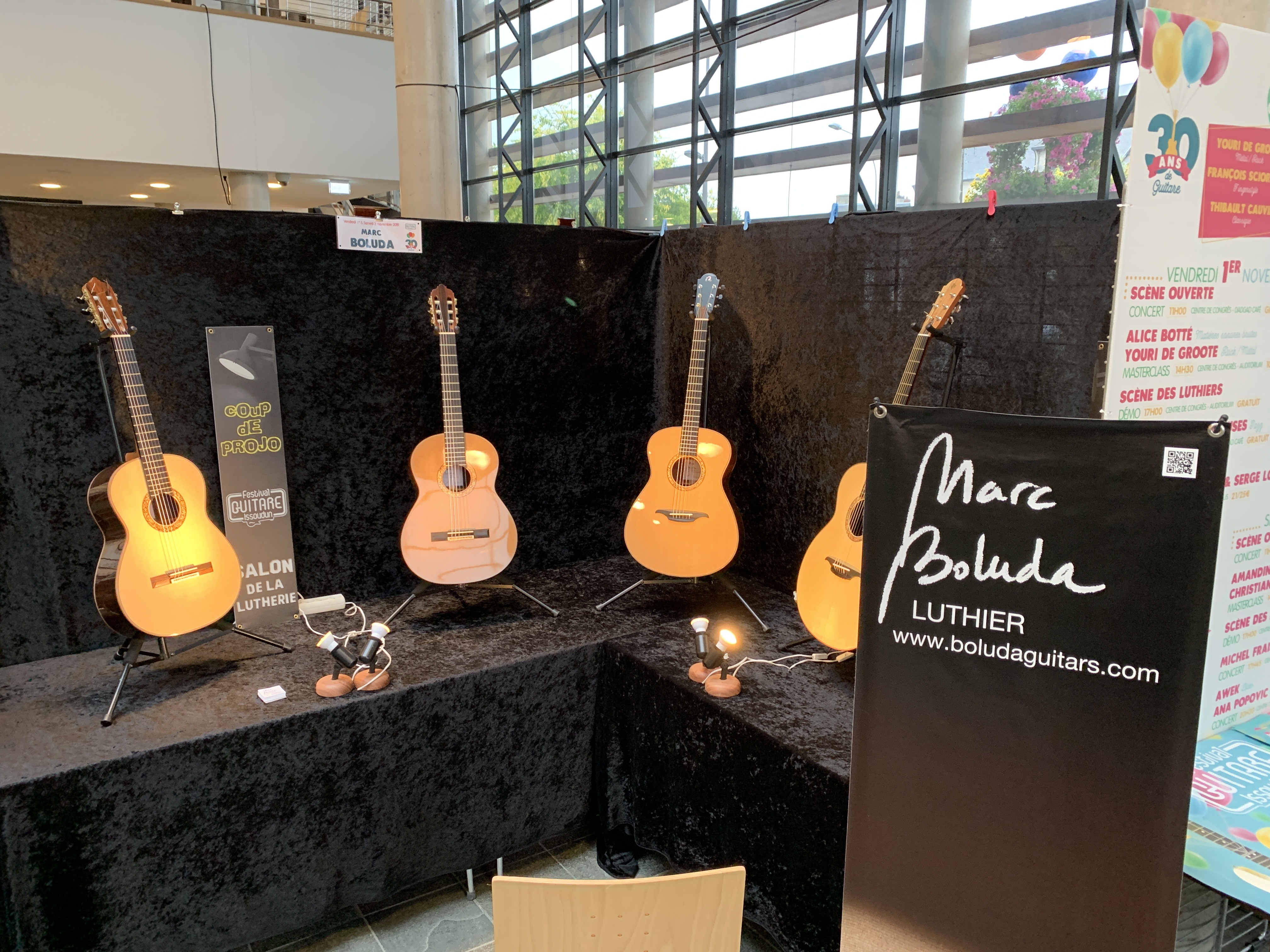 Interview luthier Marc Boluda - Coup de Projo salon des luthiers Issoudun 2019