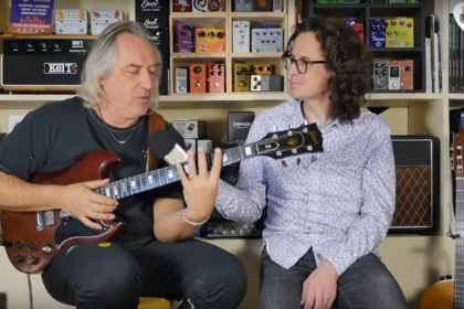 Interview Louis Winsberg guitare Gibson SG à la main - Partie 2/2