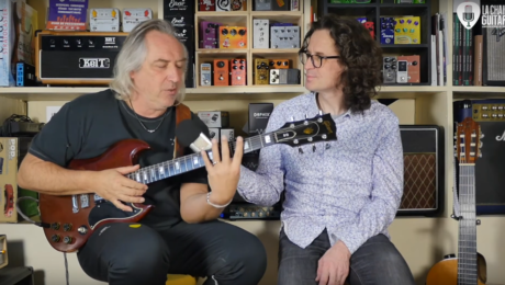 Interview Louis Winsberg guitare Gibson SG à la main - Partie 2/2