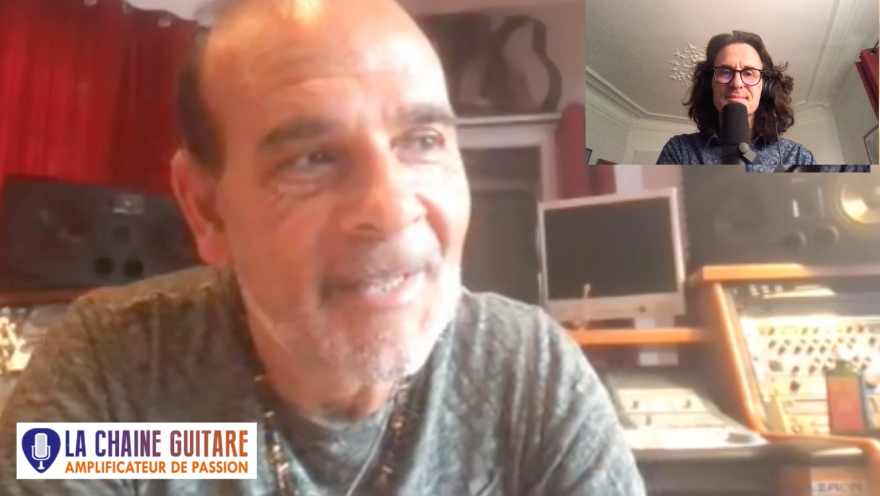 Juan Carmona guitariste Flamenco en interview confinement en direct de son studio
