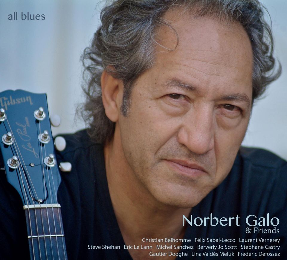 Interview Norbert Galo guitare à la main pour parler de son album All Blues