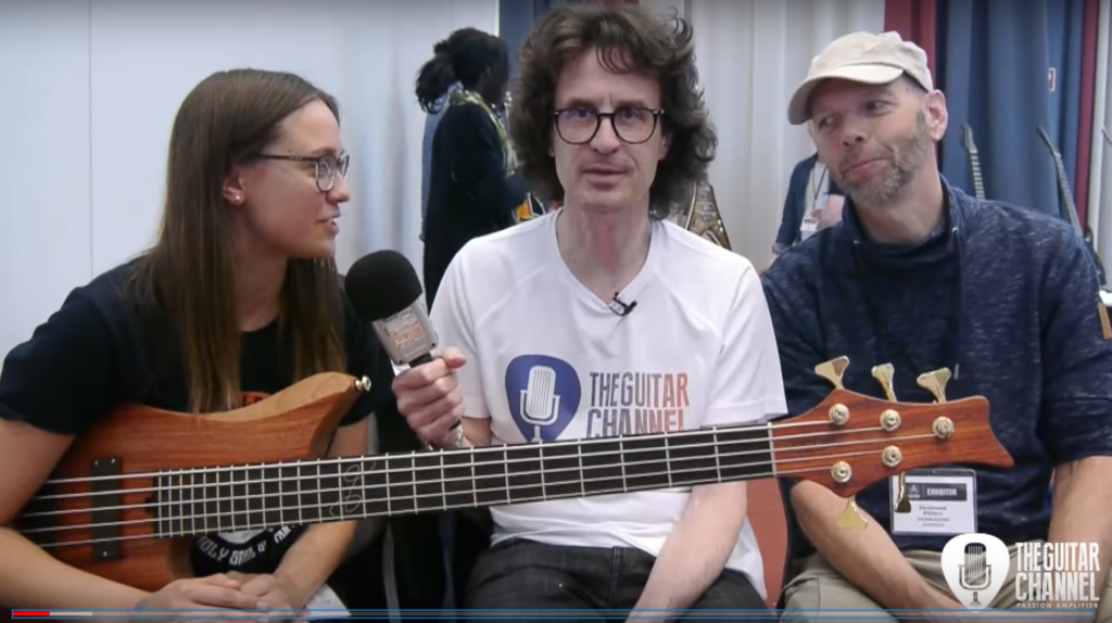 Bassiste Julia Hofer et luthier Ferdinand Rikkers en interview - EGB Community Build