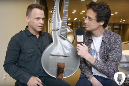 Thierry André, interview d'un luthier très original au Holy Grail Guitar Show
