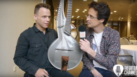 Thierry André, interview d'un luthier très original au Holy Grail Guitar Show
